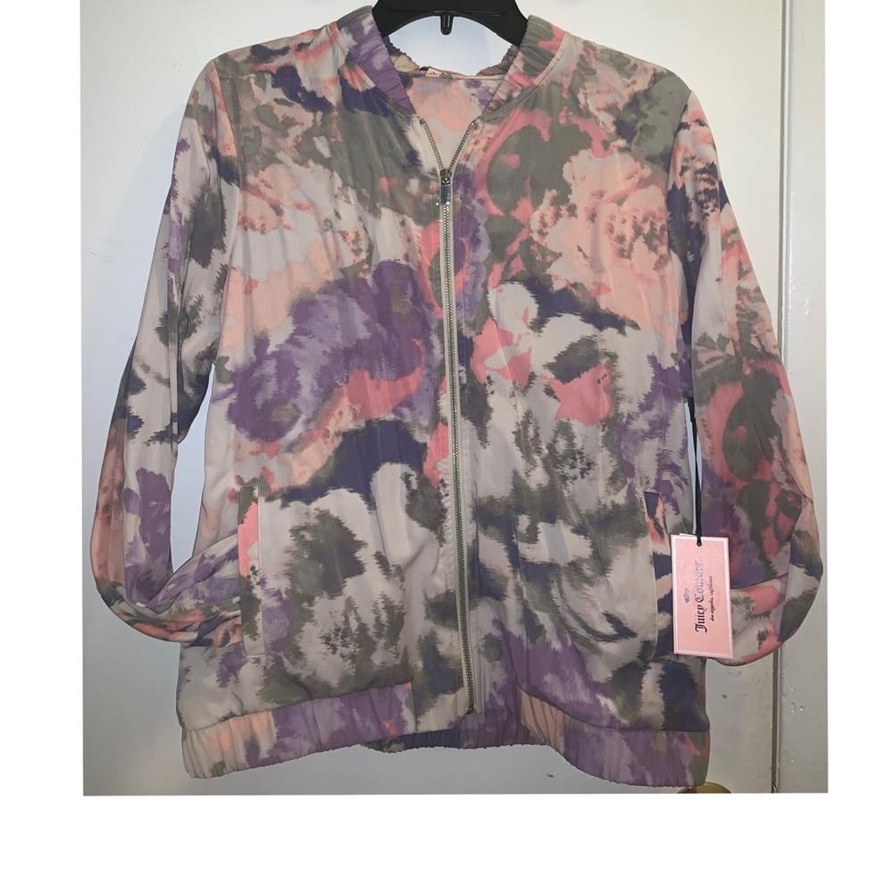 😍Brand New Juicy Couture Tye Dye Zip Up😍